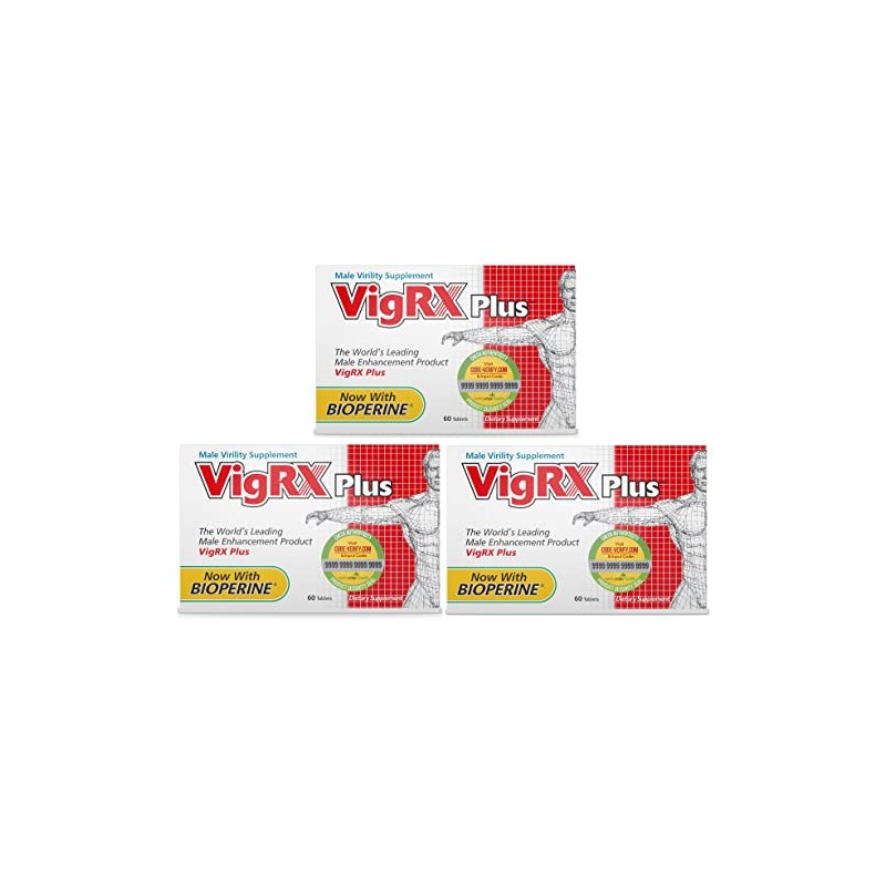 VigRX Plus Daily Supplement Tablets (3)