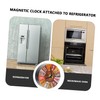 SHOWERORO Retro Fridge Magnets Creative Clock Stickers Vintage Wall Clock