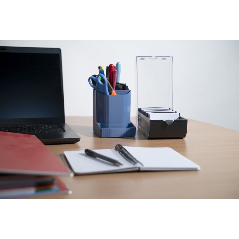 Exacompta Bunnybox 5331423D Flashcard File Black DIN A8 Landscape Includes