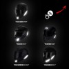 VFLUO Black Standard™ – Kit of 4 Black Retro-Reflective Helmet