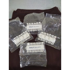 Golf Galaxy Tee & Ball Mark Golf Bag Caddie Set of 4 (48 tees and 12 ball marks)