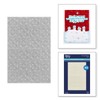 Spellbinders Geo Quilt 3D Embossing Folder by Simon Hurley, Clear