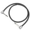 Guitar Patch Cable Metal Right Angle Guitars Effect Pedal Connecting