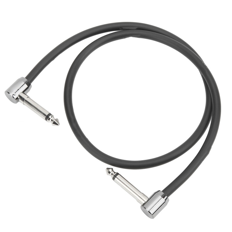 Guitar Patch Cable Metal Right Angle Guitars Effect Pedal Connecting
