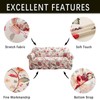 Qubjus Stretch Sofa Cover Printed Couch Cover Patterned with One