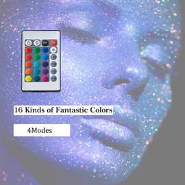 Carefree Fish Aquarium 4/8/12/16/24In Led Nanometer Materials Air Stone Strip Ⅱ and Tube Fish Tank Oxygen Stone Bubble Wall RGB Light Waterproofing Grade IP68(Air Pumps not Included