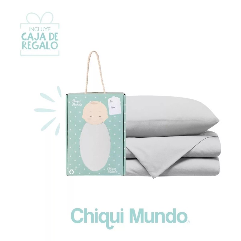 Chiqui Mundo Juego De Sábanas Ultrasoft Cuna Microfibra 3 Piezas