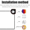 Projector Screen Portable Foldable Projection Screen for Home Theater Camping