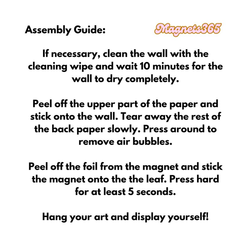 MAGNETS365 Displate Compatible Wall Mounting Kit Bundle (Includes Protective Leaf,
