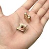 20 PCS Clip-On Nuts,U Shapes Nut Clamps Metal Clips Screw