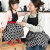 Stephanie Imports Unisex Cross Back Kitchen Apron With Pockets, Black
