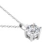 Sears p5412 Women's Necklace, Solitaire Cubic Zirconia, Cubic Zirconia