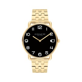 Coach Elliot Men's Watch | Contemporary Minimalism with Distinctive Artistry | A True Classic Designed for Every Occasion | Water Resistant (Model 14602669)
