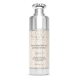 Marie d'Argan Sérum Facial Antiedad Perlas Q10 30 ml, Con Ácido Hialurónico Y Edelweiss, Hidratante, Reafirmante Y Antioxidante, Para Líneas De Expresión, Elasticidad, Luminosidad Y Rápida Absorción