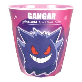 Tees Factory PM-5525510GA Cup Pokemon Melamine Cup Starlight Gengar, 9.1 fl oz (270 ml)