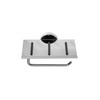 Croydex QM414541 Toilet Roll Holder, Zinc, Chrome, One Size