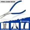 OdontoMed2011 Stainless Steel Split Ring Jewelry Plier, Round Handle, 5-Inch