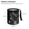 Darisoco Dragonfly Trash Can for Car Car Garbage Can for