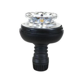 Sparex Amber LED Beacon Light 12-24V IP65 Low Profile Class 5 Flashing Light