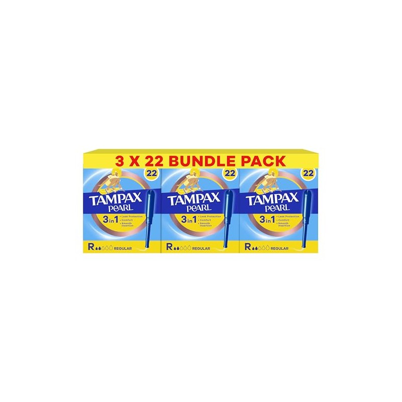 Tampax Pearl Regular 3x22