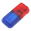 LED Warning Shoulder Light Rechargeable High Brightness Clip Shoulder Strobe