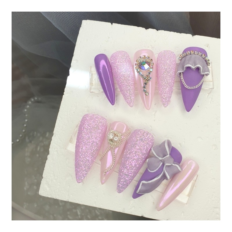 no.3 Lovely Ribbon Violet - Coffin Egg / no.3 러블리