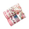 allydrew Decorative Washi Tape Box Set (10 Rolls), Romantic Pink