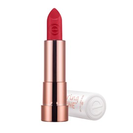 essence caring Shine vegan collagen lipstick, lipstick, no. 205 My Love, red, nourishing, shiny, vegan, complies with our Clean Beauty standard, alcohol free (3.5 g)