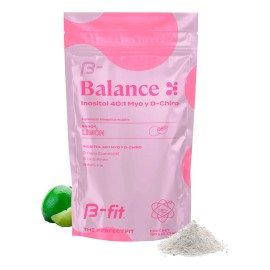 B-FIT Myo Inositol y D Chiro Inositol En Polvo Sabor Limón 150g 30 Porciones