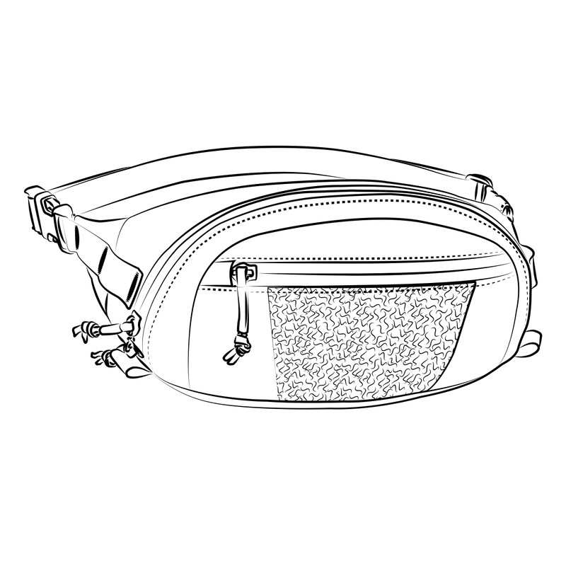 Helikon-Tex Bandicoot Waist Pack Gürteltasche Hüfttasche - Cordura® (34-Multicam)
