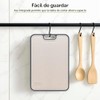 Freshware - Tabla de cortar de titanio para cocina, tablas