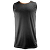 Epic Men's Full-Court 2-Layer Reversible Tank Top Black Basketball Jerseys