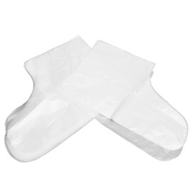 Mascarilla para Pies, 100 Piezas Mascarilla para Pies Desechable Calcetines Humectantes Desechables Mascarilla para Pies con Bloqueo de Humedad Transparente Pedicura Productos para SPA para Pies Masca