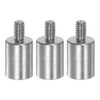 sourcing map 3pcs Flat Contact Points 6mm Dia 8mm Length
