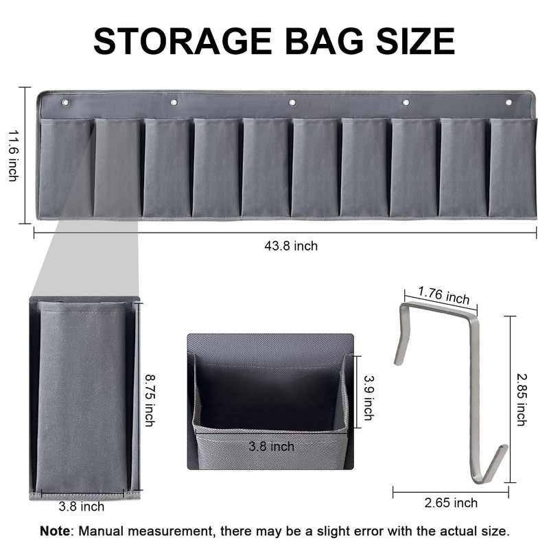 RVZONE Tasche per scarpe da camper | 10 tasche pesanti