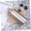 Gatuida Refillable Stainless Steel Cosmetic Bottle Liquid Soap Dispenser for