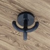 Gedotec Swivel Hook Triple Hat Hook Plastic RAL7016 Anthracite |
