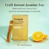 CHAYEAH, Craft Instant Jasmine Tea, Unsweetened Jasmine Tea Powder, On-the-Go