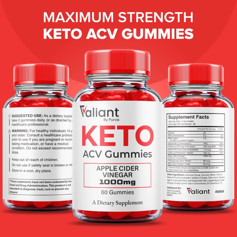 Purvia (2 Pack) Valiant Gummies Overall Extra Strength Support Formula