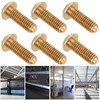 50Pcs Hex Socket Screws Half Round Head Pure Copper Hardware