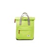 Roka London Canfield B Small Recycled Nylon Lime Backpack
