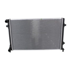 alxiang Radiator for VW for Golf 2010 for Jetta 2005-2014 for Rabbit 2006-2009 Factory Finish 5-Item Height CU2995 VW3010150