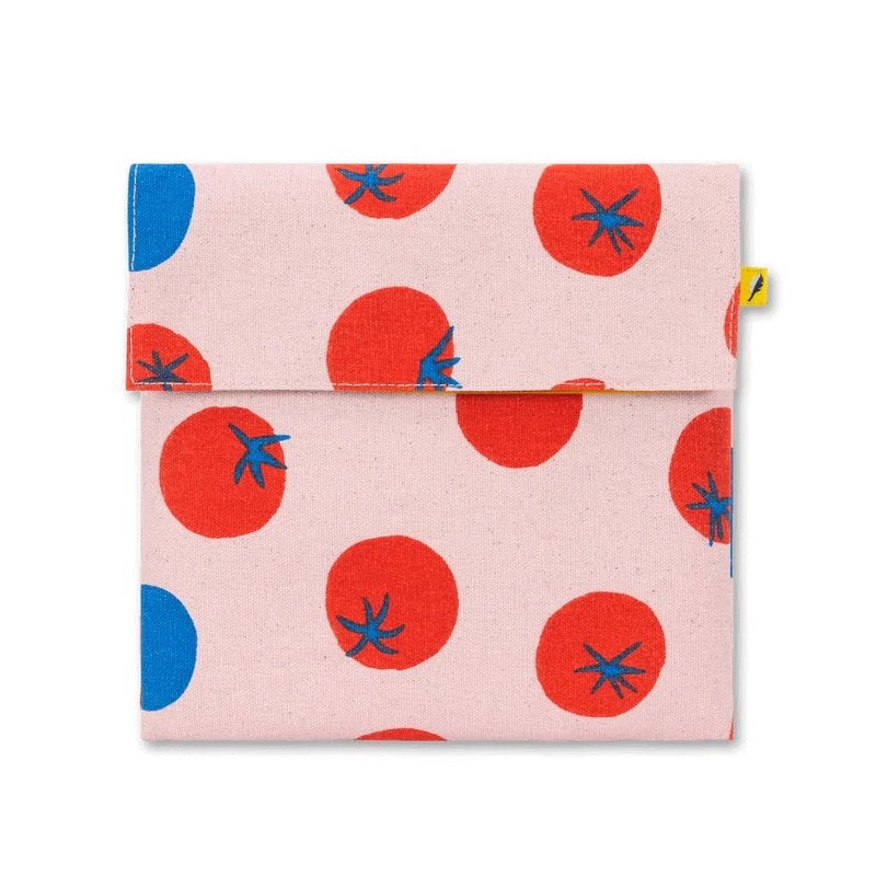 Fluf Flip Snack Bag (Various Designs), Gingham Red