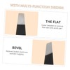 FOMIYES 1set Stainless Steel Eyebrow Tweezers Ergonomic Design for Removal