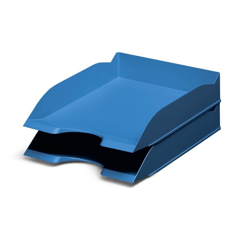 Durable 775606 Letter Trays Eco A4 Blue Angel Certified Pack