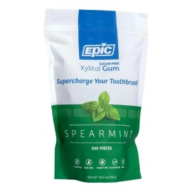 Epic Gum Chicle Sin Aspartame Sabor Hierbabuena 500 Piezas