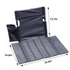 Extra large folding camping backrest with cup holder,Lightweight portable outdoor