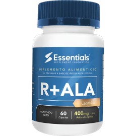 Essentials R-ala Acido Alfa Lipoico 60 Caps Sabor Sin sabor