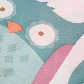 Menyre Cortina Para Baño Poliéster Alegria 1.80 X 1.80 Búhos