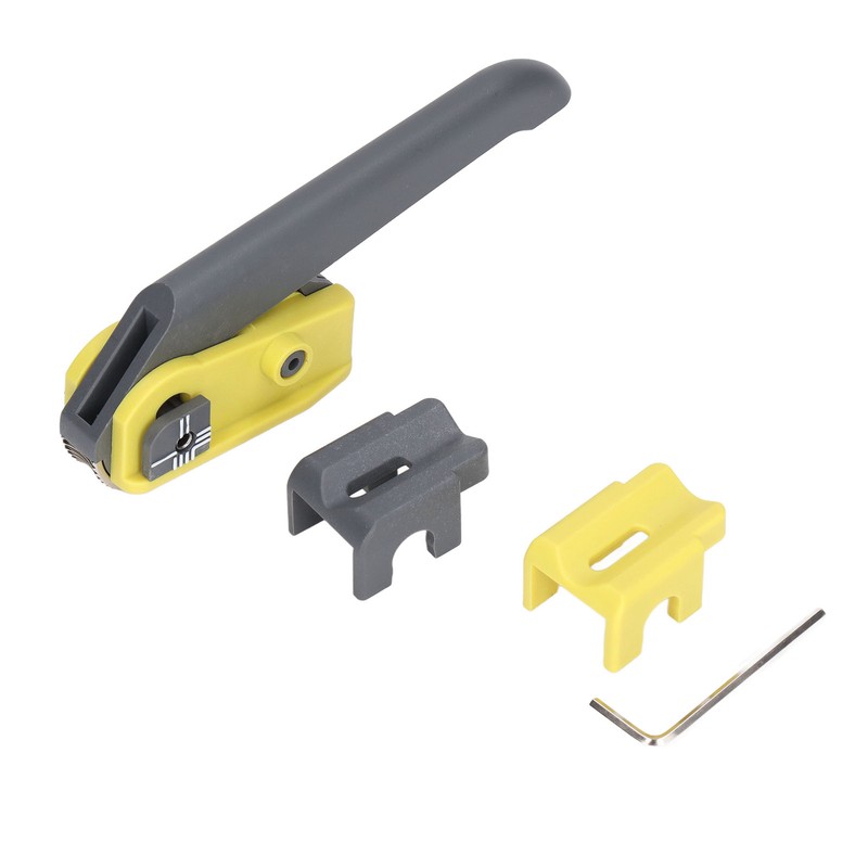 Optical Fiber Cable Cutter Longitudinal Nylon Handle High Carbon Steel